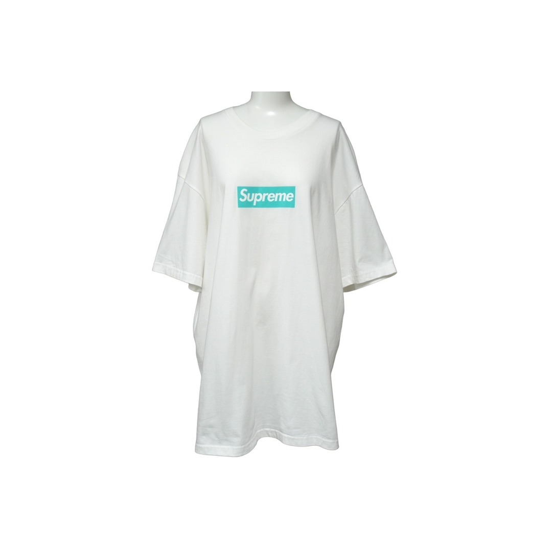 新品同様 Supreme シュプリーム Tiffany&Co.Box Logo Tee 21AW 新品同様 Supreme シュプリーム Tiffany&Co.Box Logo Tee 21AW