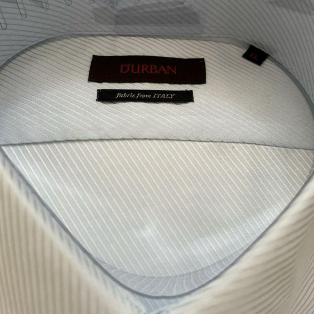 D’URBAN(ダーバン)のD'URBAN  LLサイズ　メンズ　新品未使用　青系シャツ メンズのトップス(シャツ)の商品写真
