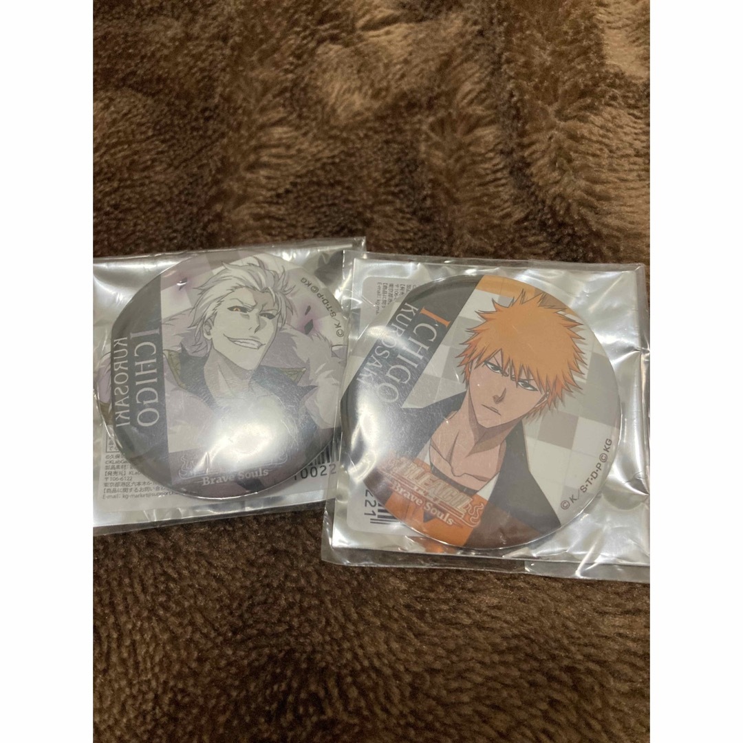 BLEACH ブリーチ　黒崎一護　缶バッジ エンタメ/ホビーのアニメグッズ(バッジ/ピンバッジ)の商品写真