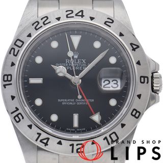 ロレックス(ROLEX)のロレックス エクスプローラー2 ルーレット Explorer 2 16570(V) 箱 保証書 SS メンズ時計 ブラック 仕上げ済 2009年 美品 【中古】(その他)