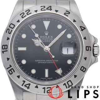 ロレックス(ROLEX)のロレックス エクスプローラー2 Explorer 2 16570(Y) SS メンズ時計 ブラック 仕上げ済 2002年 美品 【中古】(その他)