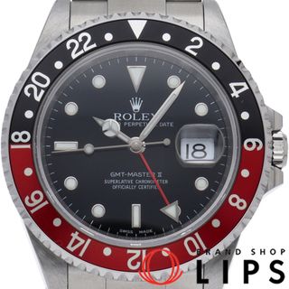 ロレックス(ROLEX)のロレックス GMTマスター2 コーク GMT-Master 2
 16710(K) SS メンズ時計 ブラック 仕上げ済 2001年 美品 【中古】(その他)