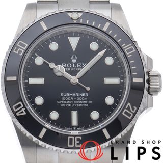 ロレックス(ROLEX)のロレックス サブマリーナ Submariner 124060(ﾗﾝﾀﾞﾑ） 箱 保証書 SS メンズ時計 ブラック 仕上げ済 美品 【中古】(その他)