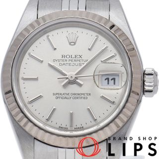 ROLEX - ロレックス デイトジャスト レディース時計 Datejust Ladies 79174(Y) K18WG/SS レディース時計 シルバー 仕上げ済 2002年 美品 【中古】