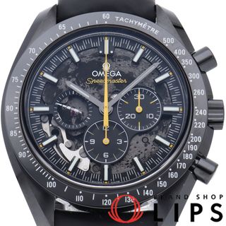 オメガ(OMEGA)のオメガ スピードマスター ダーク サイド オブ ザ ムーン アポロ8号 クロノグラフ 44.25mm Speedmaster Moonwatch Darkside of the Moon 310.92.44.50.01.001 箱 保証書 セラミック/ラバー メンズ時計 ブラック 美品 【新品】(その他)