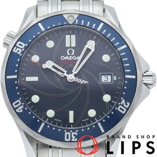 オメガ(OMEGA)のオメガ シーマスター 300M オートマチック 41mm 007 ジェームス ボンド 世界限定10007本 Seamaster 300M Automatic 41mm 007 James Bond 2226.80 箱 保証書 SS メンズ時計 ブルー 仕上げ済 美品 【中古】(その他)