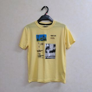 キッズＴシャツ　140cm  レモンイエロー　新品未使用！(Tシャツ/カットソー)