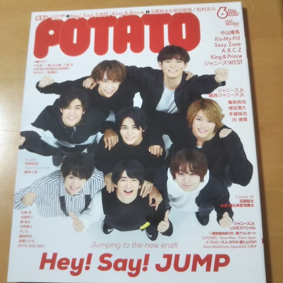 POTATO (ポテト) 2019年 06月号 [雑誌] エンタメ/ホビーの本(アート/エンタメ)の商品写真