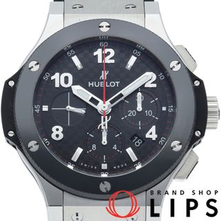 ウブロ(HUBLOT)のウブロ ビッグ バン クロノグラフ スチール セラミック 44mm Big Bang 301.SB.131.RX 箱 保証書 SS/セラミック/ラバー メンズ時計 ブラック 美品 【新品】(その他)