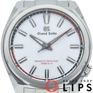 セイコー(SEIKO)のセイコー グランドセイコー 強化耐磁 クォーツ 40mm スポーツ コレクション Grand Seiko Sport SBGX341/9F61-0AN0 箱 保証書 SS メンズ時計 ホワイト 仕上げ済 美品 【中古】(その他)