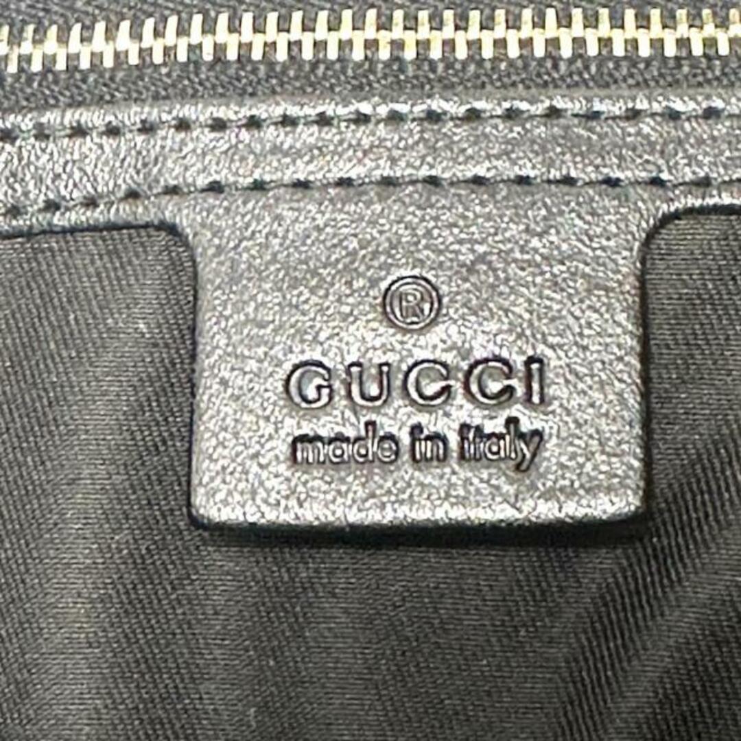 Gucci(グッチ)のGUCCI(グッチ) トートバッグ シャーロット 203504 黒 ジャガード×レザー レディースのバッグ(トートバッグ)の商品写真