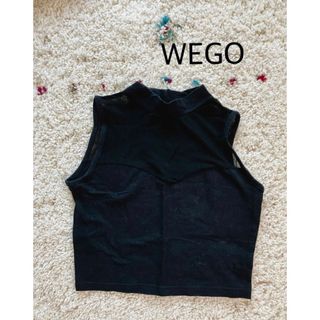 ウィゴー(WEGO)の【WEGO】シースルー   ハイネックトップス(カットソー(半袖/袖なし))