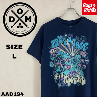 ODM TAKE A TRIP WITH NATURE プリント Tシャツ(Tシャツ/カットソー(半袖/袖なし))