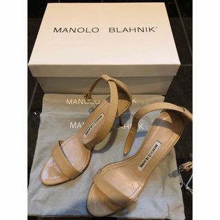 MANOLO BLAHNIK - マノロブラニク34ヒールサンダル