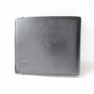 GIVENCHY(ジバンシー) 2つ折り財布 - 黒 レザー