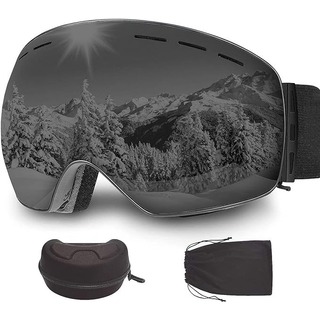 【人気商品】 スキーゴーグル　スノーボード　180度大視野　UV100%カット(ウエア/装備)