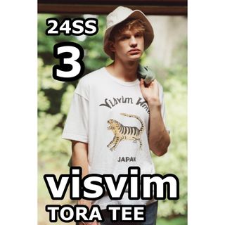 ヴィスヴィム(VISVIM)の2024SS visvim TORA TEE S/Sサイズ3新品未使用完売品(Tシャツ/カットソー(半袖/袖なし))