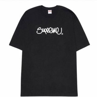 Supreme - Supreme Handstyle Tee "Black