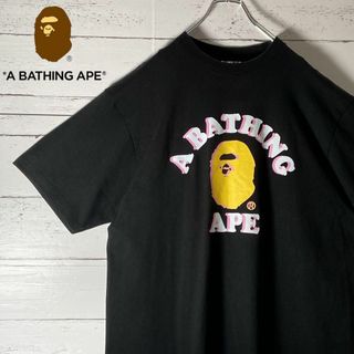 A BATHING APE - B6【人気サイズL】アベイシングエイプ☆アーチロゴ Tシャツ 大人気モデル即完売