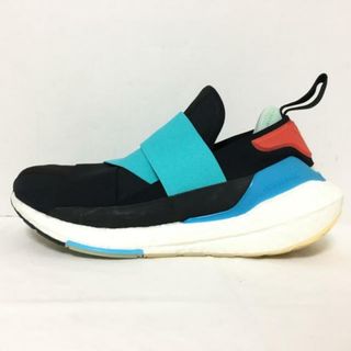 ワイスリー(Y-3)のY-3(ワイスリー) スリッポン 27.5 メンズ - ライトグリーン×黒×レッド 化学繊維(スリッポン/モカシン)