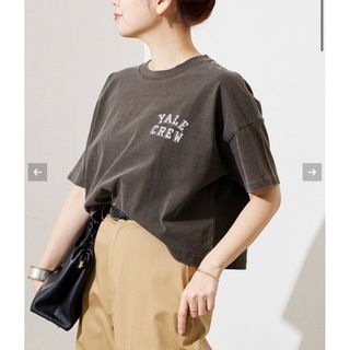 ジャーナルスタンダード(JOURNAL STANDARD)のJOURNAL STANDARD カレッジロゴショートTシャツ (Tシャツ/カットソー(半袖/袖なし))