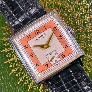 エルメス(Hermes)のエルメス レクタンギュラー アンティーク ビンテージ 高級腕時計 1016(腕時計(アナログ))