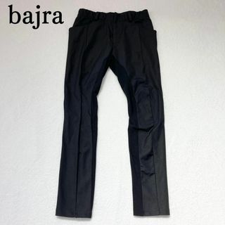 バジュラ(BAJRA)の美品✨ バジュラ パンツ サルエル風　ブラック(カジュアルパンツ)