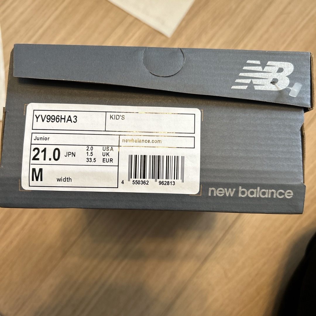 New Balance(ニューバランス)のニューバランス　キッズスニーカーナロータイプ21センチ キッズ/ベビー/マタニティのキッズ靴/シューズ(15cm~)(スニーカー)の商品写真