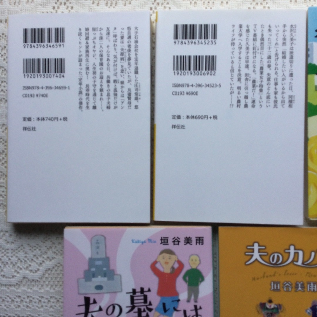 定年オヤジ改造計画　夫の墓には入りません　希望病棟　農ガール農ライフ夫のカノジョ エンタメ/ホビーの本(文学/小説)の商品写真