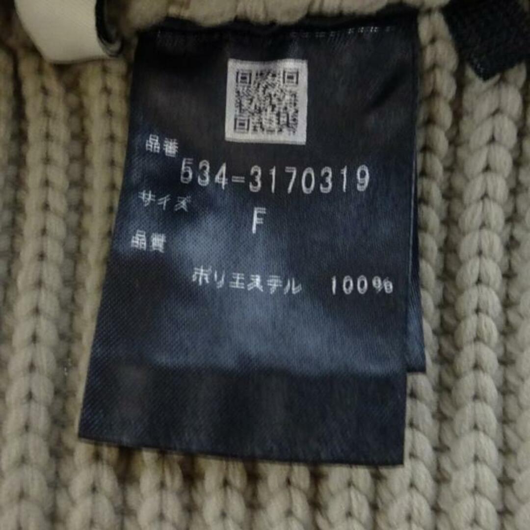 LE PHIL(ルフィル) 長袖セーター サイズF レディース美品  - グレーベージュ レディースのトップス(ニット/セーター)の商品写真