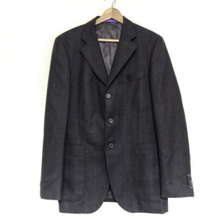 Paul Smith Collection(ポール スミス コレクション) ジャケット サイズM メンズ - ダークブラウン×レッド 長袖/チェック柄/春/秋(その他)