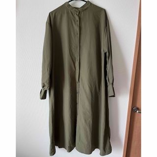 【美品】ASKNOWASロングシャツワンピース