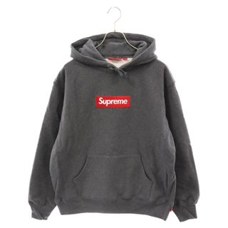 シュプリーム(Supreme)のSUPREME シュプリーム 21AW Box Logo Hooded Sweatshirt ボックスロゴ スウェットプルオーバーパーカー グレー(パーカー)