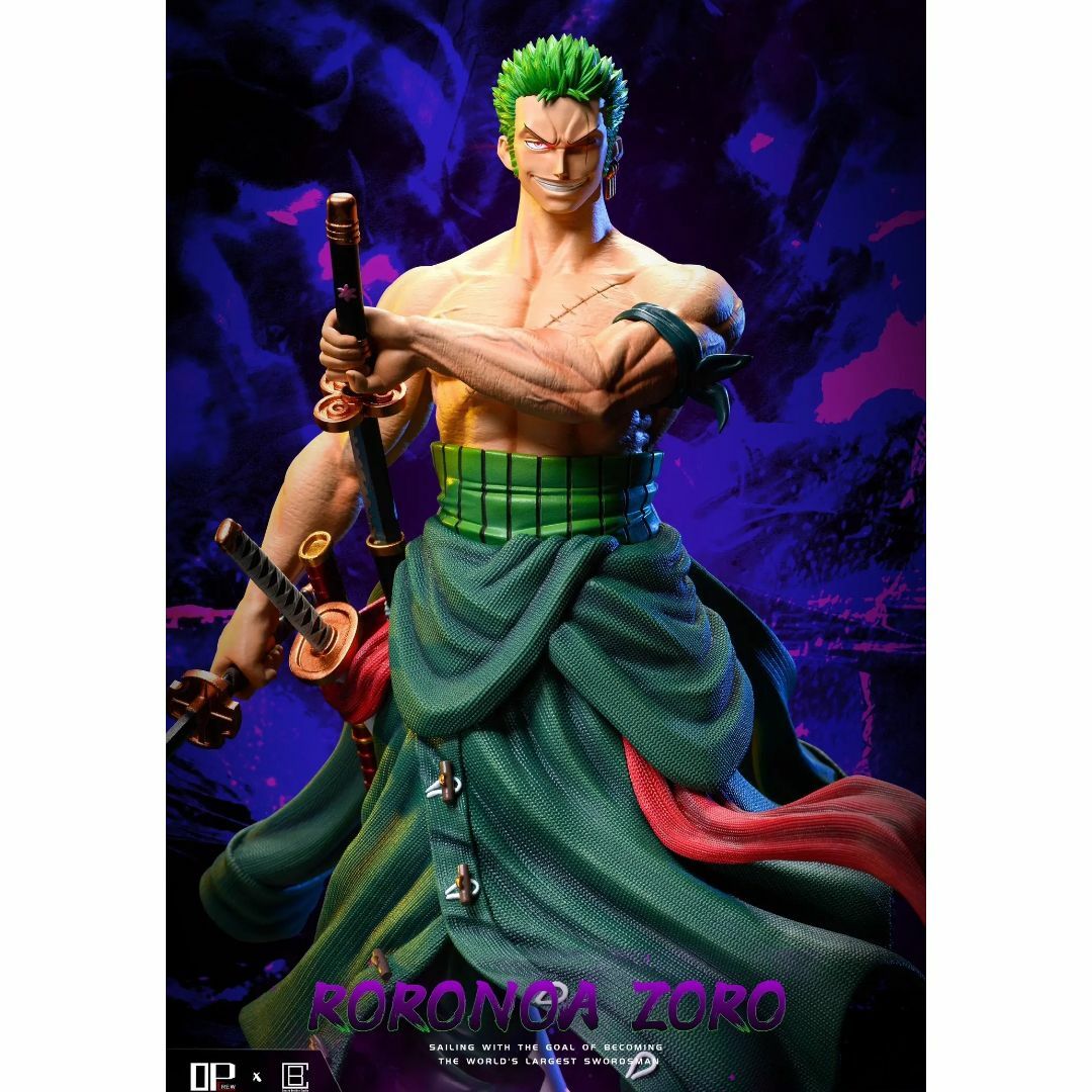 ワンピース ロロノア・ゾロ フィギュア ガレージキット popスケール ワンピース ロロノア・ゾロ フィギュア ガレージキット popスケール