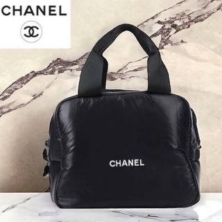 CHANEL - CHANELノベルティ　トートバッグ　ブラック　ポーチ