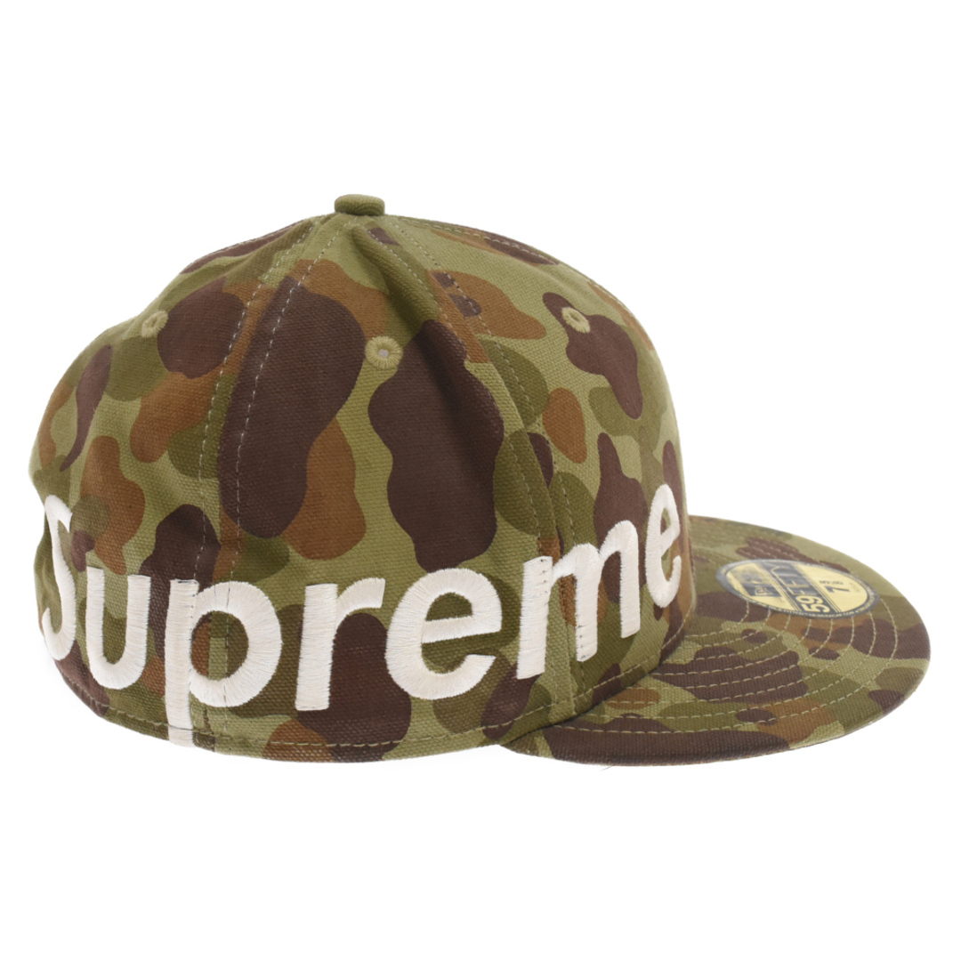 Supreme(シュプリーム)のSUPREME シュプリーム 07SS ×New Era Camo Side Logo Cap ×ニューエラ カモ サイドロゴ ベースボールキャップ 帽子 カーキ メンズの帽子(キャップ)の商品写真