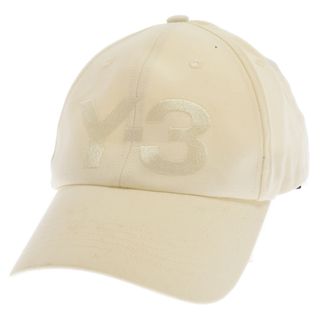 ワイスリー(Y-3)のY-3 ワイスリー CLASSIC LOGO CAP クラシック ロゴ刺繍 カーブキャップ 帽子 GK0628 23F001 ホワイト(キャップ)