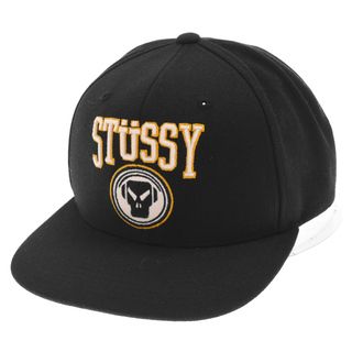 ステューシー(STUSSY)のSTUSSY ステューシー 23AW ×Goldie Metalheadz 30 Snapback ×ゴールディー メタルヘッズ 6パネル ロゴ刺繍 ベースボールキャップ 帽子 ブラック(キャップ)