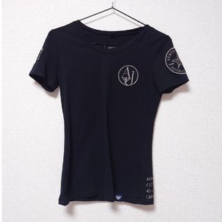 ARMANI JEANS - ◆アルマーニジーンズブラックTシャツ◆