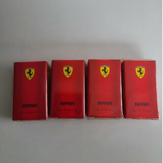 フェラーリ(Ferrari)の新品未開封Ferrari　フェラーリ　レッド　オードトワレ4ml(香水(女性用))