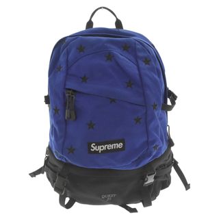 シュプリーム(Supreme)のSUPREME シュプリーム 13AW Stars Backpack スター刺繍 バックパック リュック ブルー(バッグパック/リュック)