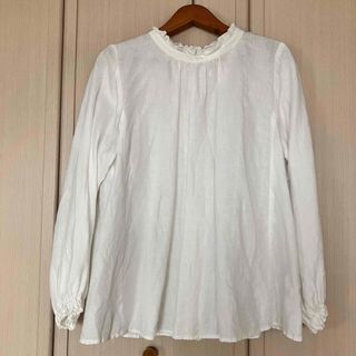 ネストローブ(nest Robe)のネストローブ　リネンスタンドフリルブラウス(シャツ/ブラウス(長袖/七分))