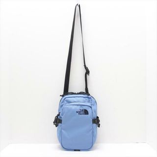 ザノースフェイス(THE NORTH FACE)のTHE NORTH FACE(ノースフェイス) ショルダーバッグ美品  ボルダーミニショルダー NM72358 ブルーグレー×黒 ミニバッグ ポリエステル(ショルダーバッグ)