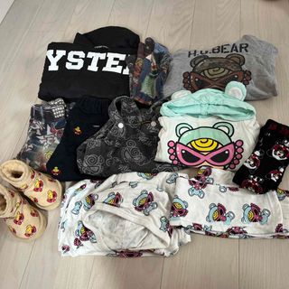 ヒステリックミニ(HYSTERIC MINI)のヒスミニセット(Tシャツ/カットソー)