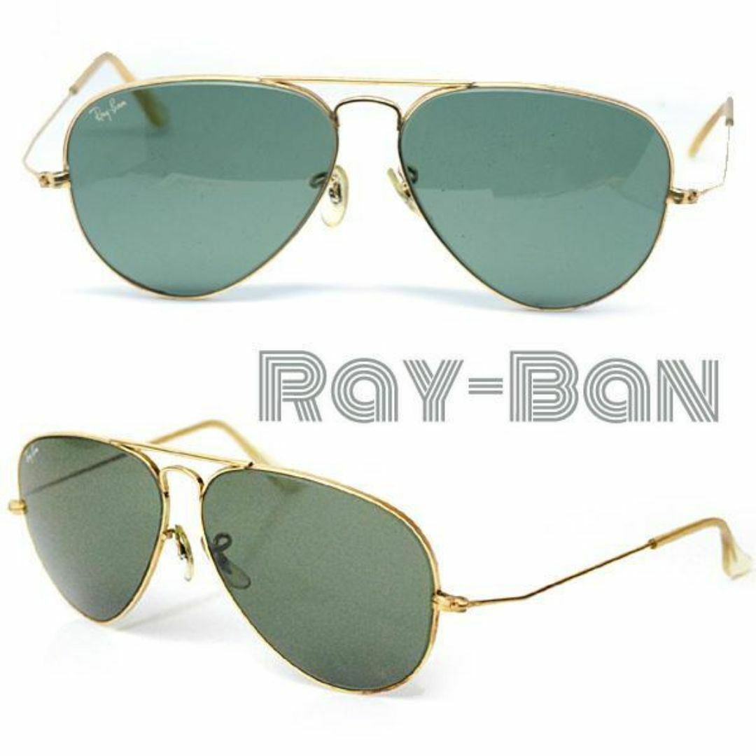 レイバンUSA□B&Lボシュロム社ティアドロップサングラス 58□14 レイバンUSA□B&Lボシュロム社ティアドロップサングラス 58□14