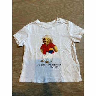 ポロラルフローレン(POLO RALPH LAUREN)のポロベア　Tシャツ　白　80(Ｔシャツ)