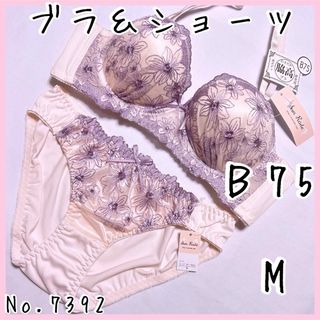 ブラジャーショーツセットＢ75    No.7392(ブラ&ショーツセット)