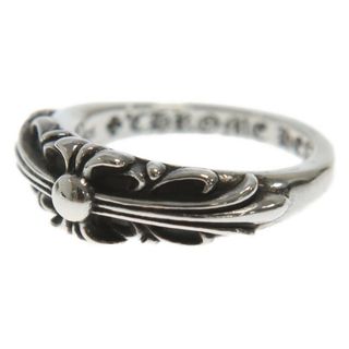 クロムハーツ(Chrome Hearts)のCHROME HEARTS クロムハーツ BABY CLASSIC ベイビークラシック フローラルクロスリング 指輪 シルバー(リング(指輪))