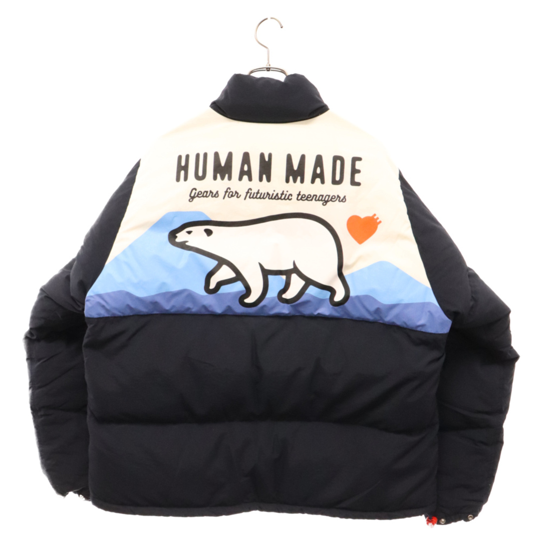 HUMAN MADE(ヒューマンメイド)のHUMAN MADE ヒューマンメイド 22AW DOWN JACKET ベアダウンジャケット ネイビー メンズのジャケット/アウター(ダウンジャケット)の商品写真