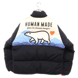 HUMAN MADE ヒューマンメイド 22AW DOWN JACKET ベアダウンジャケット ネイビー